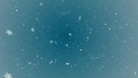 snowflakes falling down on a dark blue background snowfall overlay black background winter slowly