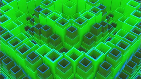 abstract 3d geometric pattern