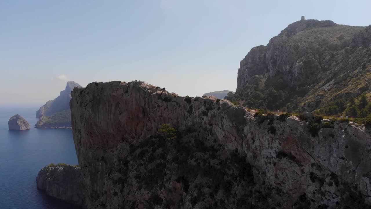AEREA: Panorama di Capo Formentor sulla costa settentrionale dell'isola di Maiorca
