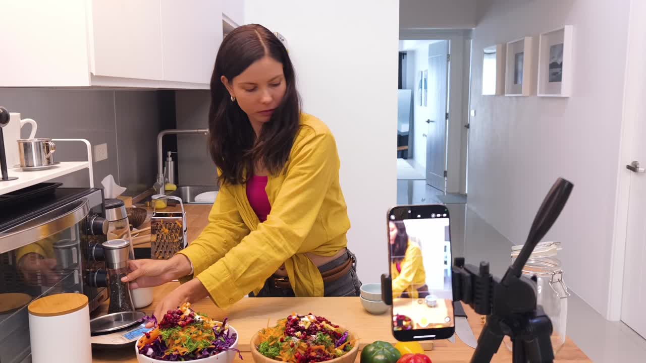 tutoriales de cocina de recetas de ensaladas saludables