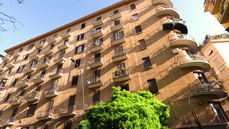 panoramic view of a naples building