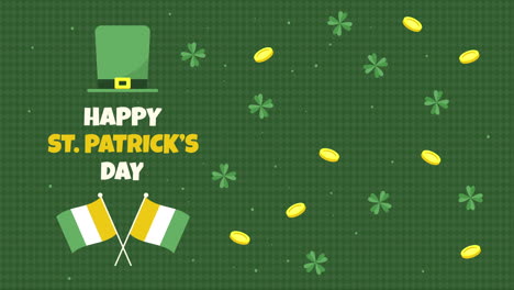 happy st patricks day animation with text 3