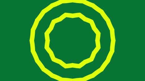 Fondo-De-Adorno-De-Mandala-Verde-Y-Amarillo-Que-Se-Repite-Suavemente,-Estilo-Islámico-árabe-Para-Cualquier-Propósito