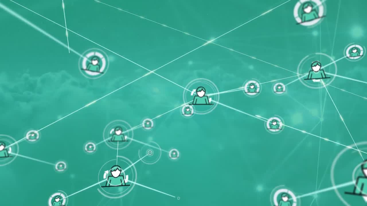 녹색 배경에서 움직이는 커 ⁇ 터