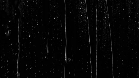 raindrops on clear glass surface animated overlay, transparent 4k video, alpha channel, prores 4444