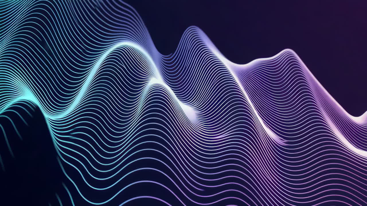 Patrón de onda abstracto