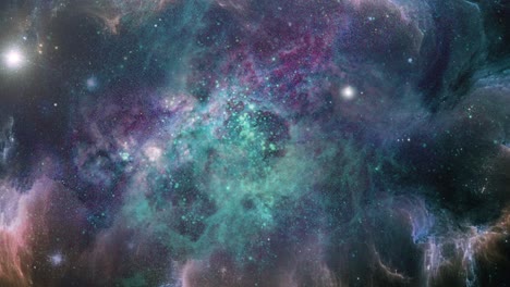 el universo está lleno de nebulosas coloridas