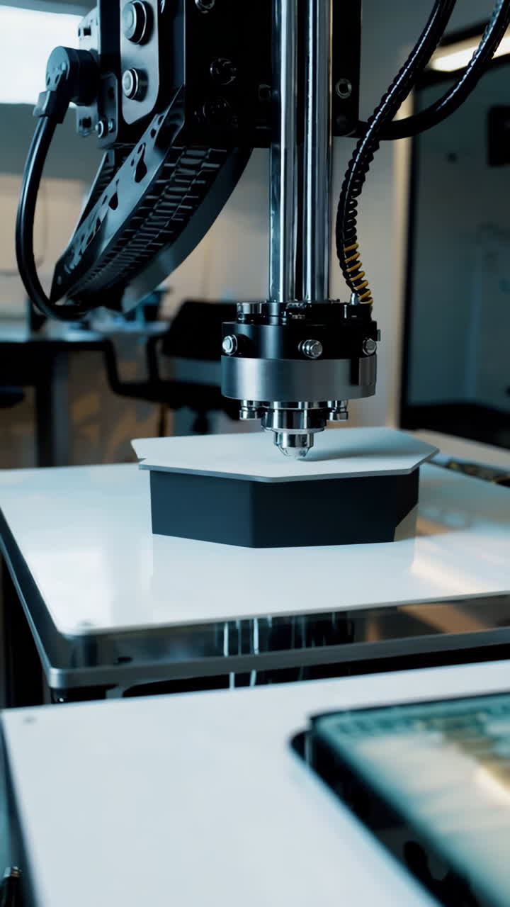 3D Printing Robotic Arm in Action