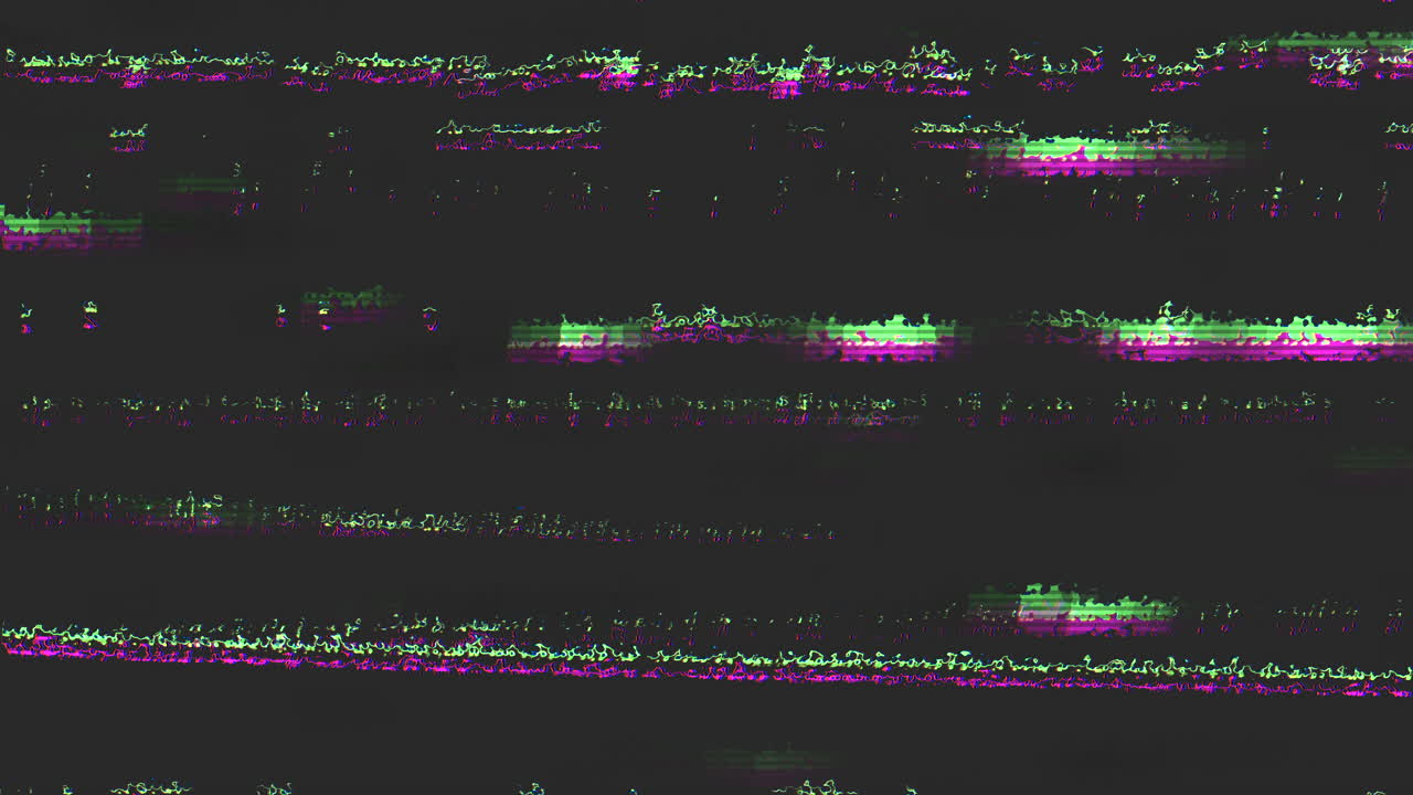 cuadrícula vibrante líneas y puntos coloridos en verde, púrpura y rosa - arte abstracto