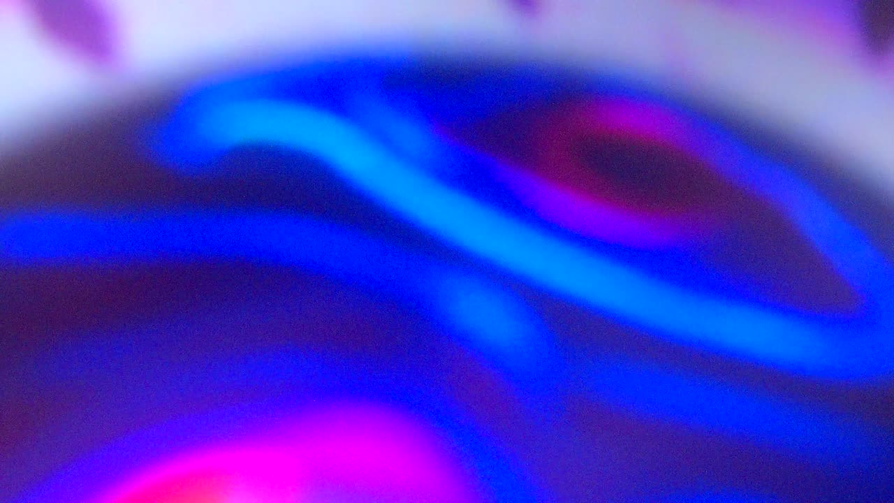 el humo multicolor del arco iris