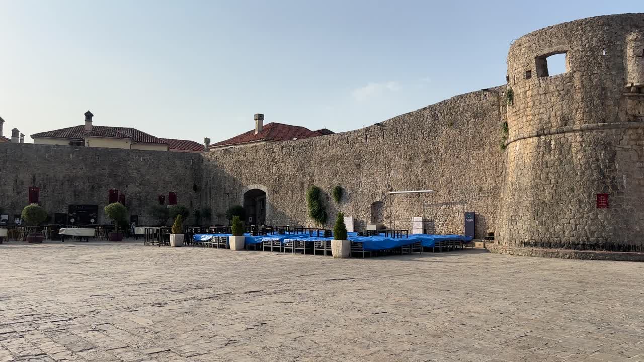 Budva montenegro old town city balkan country balkans region europe