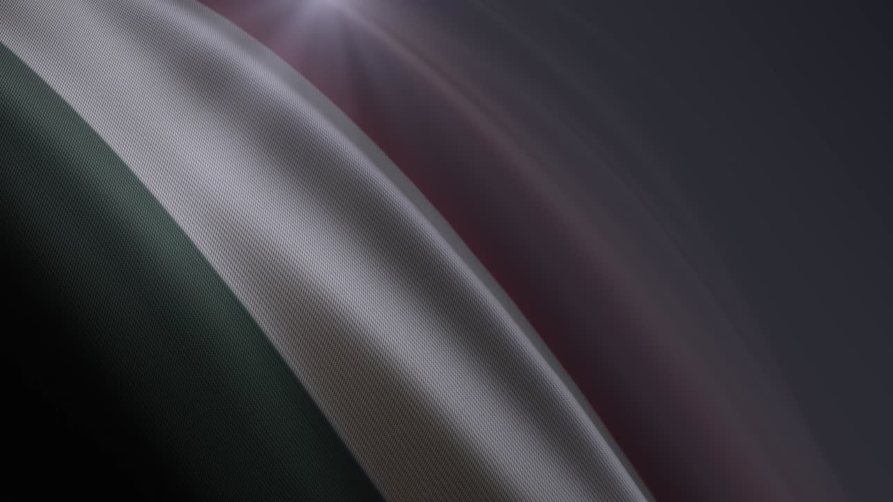 Full Screen Italy Flag is Waving Slowly and Loopable