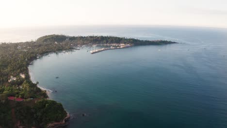 vista aérea de sri lanka