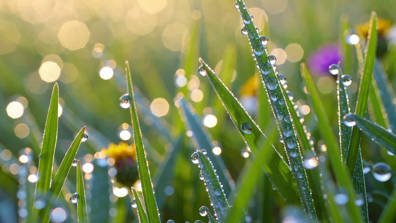 잔디에 아침 이슬