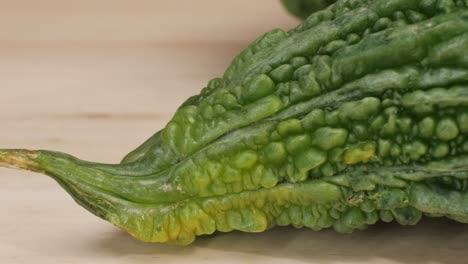 close-up of bitter melon