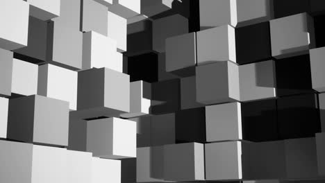 abstract geometric cubes