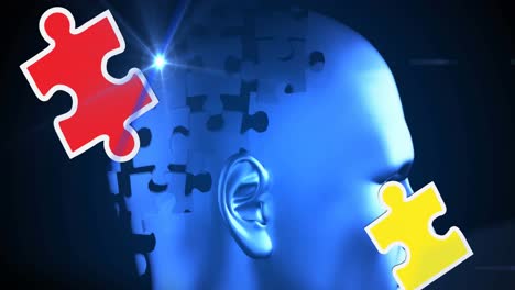 Animation-of-head-of-puzzles-over-colourful-puzzles