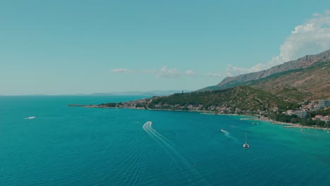 croatia coast aerial beaches blue water nature clean sunny vacation