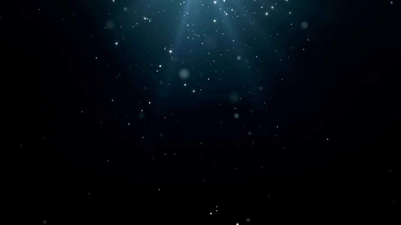 Particles dust abstract light bokeh motion titles cinematic background loop