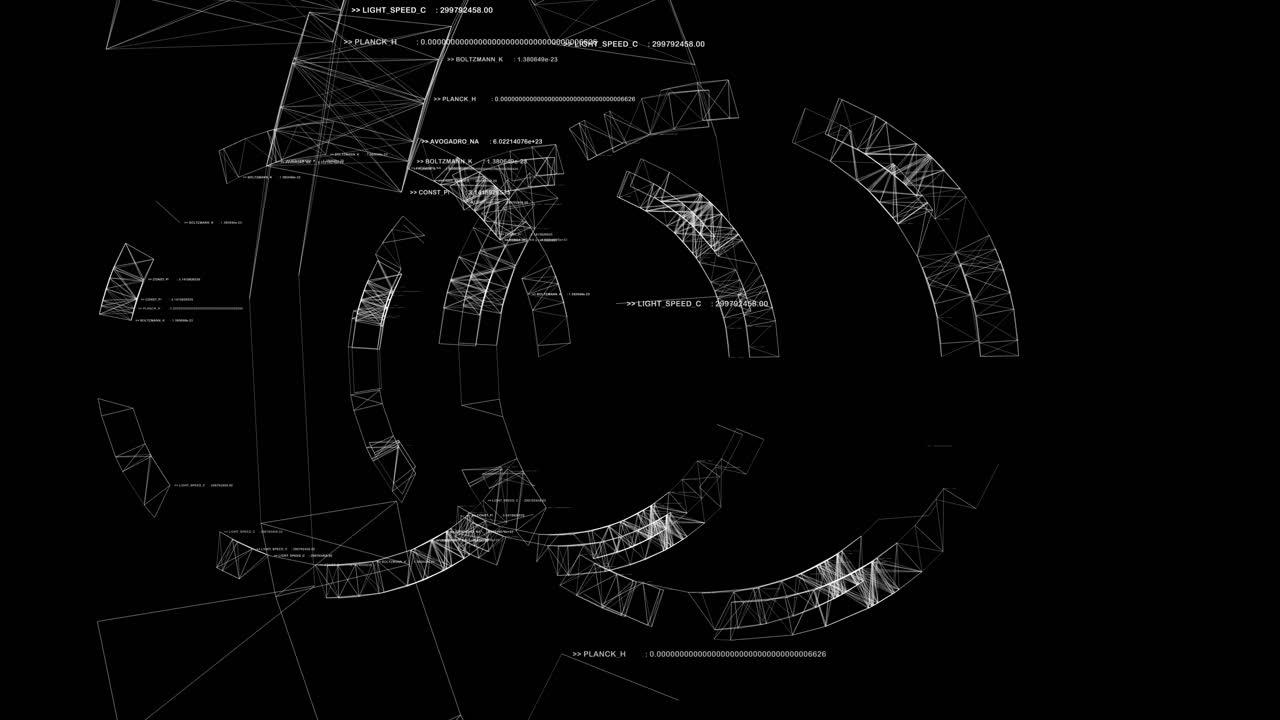 Monochromatic Luma overlay featuring technical readouts and mathematical data. Ideal for advanced data processing, engineering diagnostics, and sci-fi HUDs