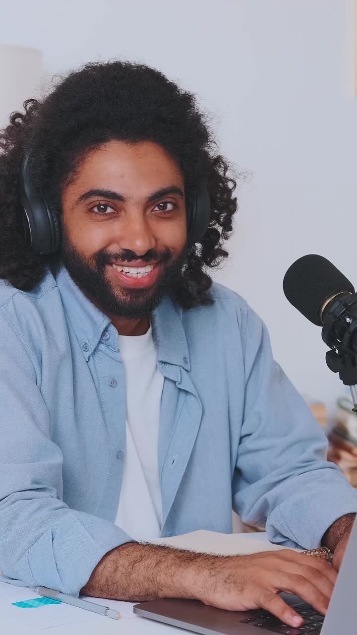 Enjoying a productive day of content creation with a blogger at home