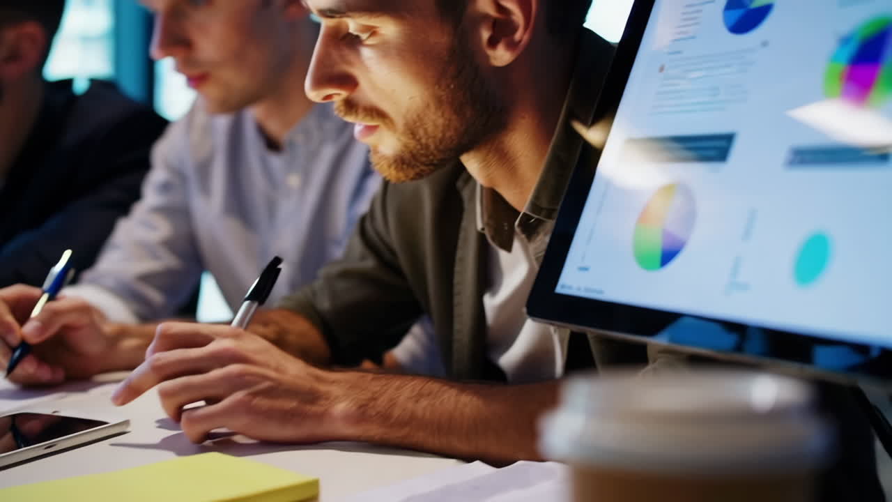 trabajo en equipo en un entorno de oficina moderno