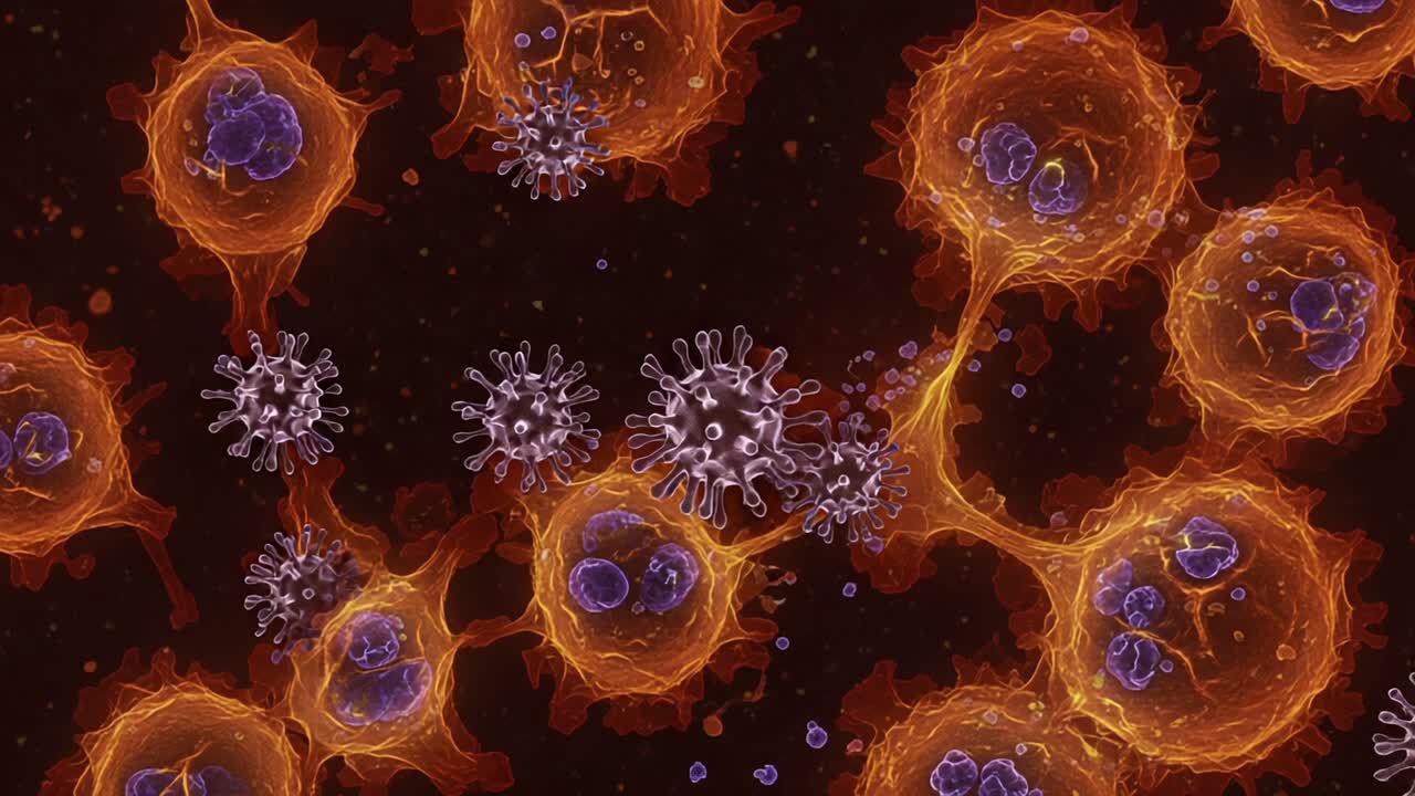 Intricate Interactions Between Cells and Viruses: A Microscopic Journey Through the Complex Landscape of Biological Microorganisms and Their Interactions