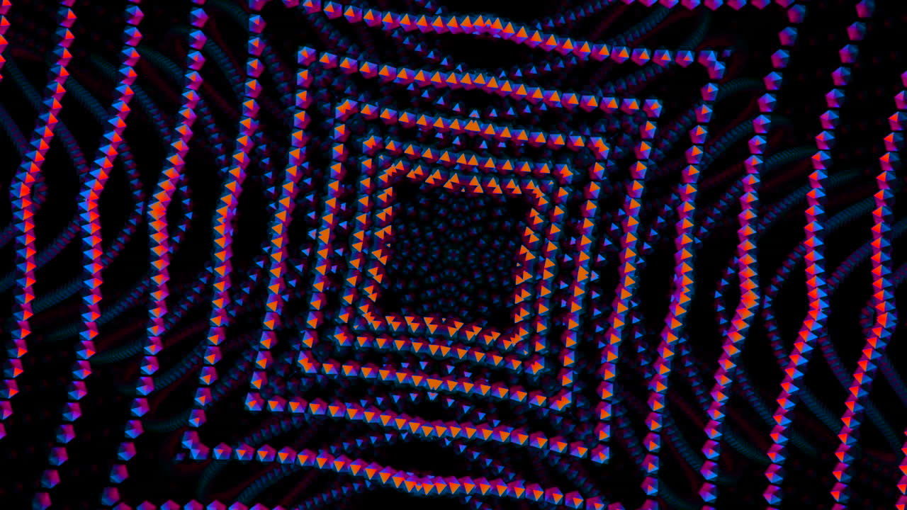 patrón de caleidoscopio geométrico abstracto