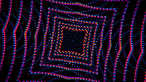 patrón de caleidoscopio geométrico abstracto