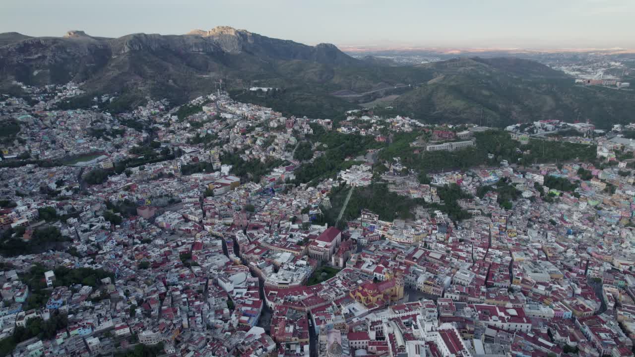 guanajuato vista aerea de la ciudad