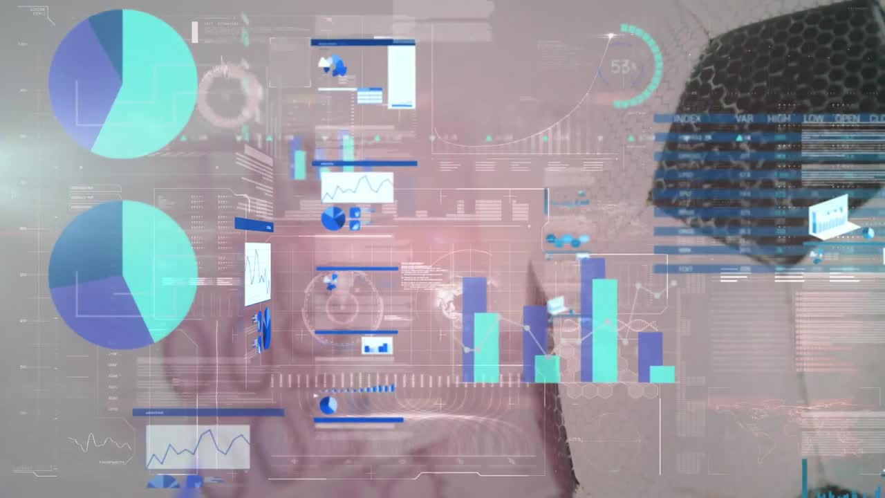 animación de iconos y procesamiento de datos sobre el fútbol