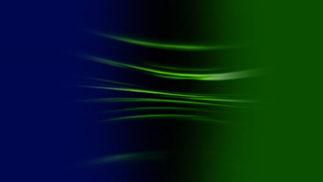 green wavy lines