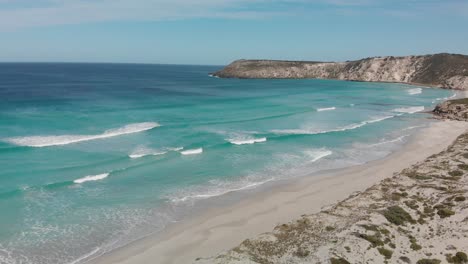 una vista aérea de shelly beach en kangaroo island, australia