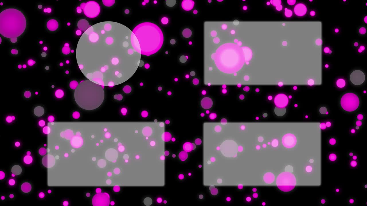 곡물 점 이동 끝 카드 끝 화면 모션 그래픽