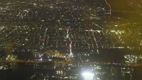 la vista aerea en japon