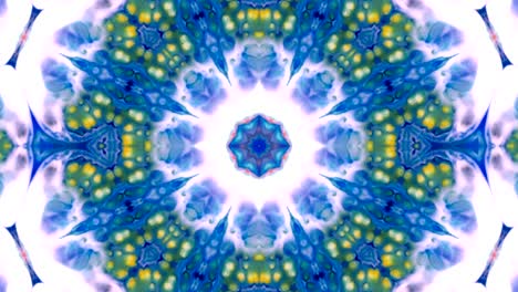 movimiento de fondo de kaleidoscopio abstractamente colorido