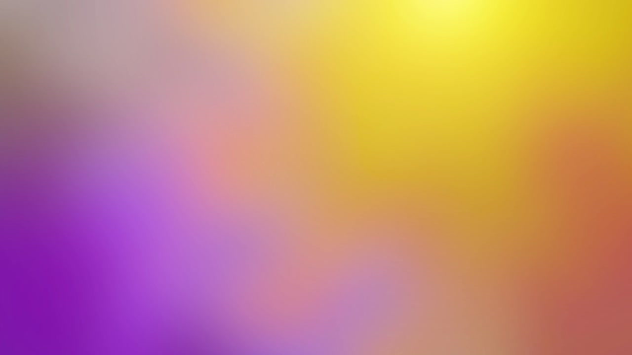Blurred and Vibrant Abstract Background of Flowing Colors in Red, Orange, Yellow, and Purple, Creating a Smooth Gradient Effect with a Pulsating Liquid Texture