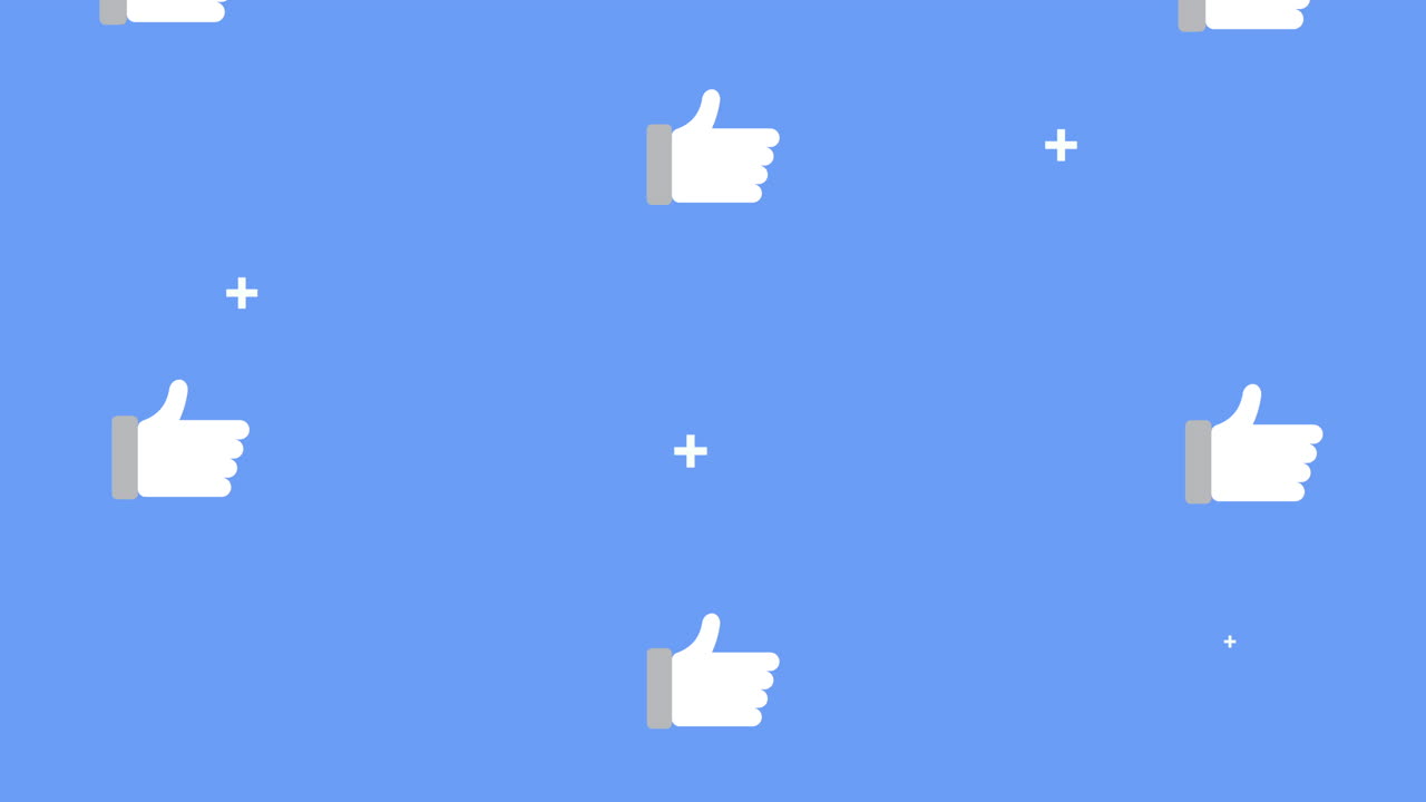 social media technology with hands like rain