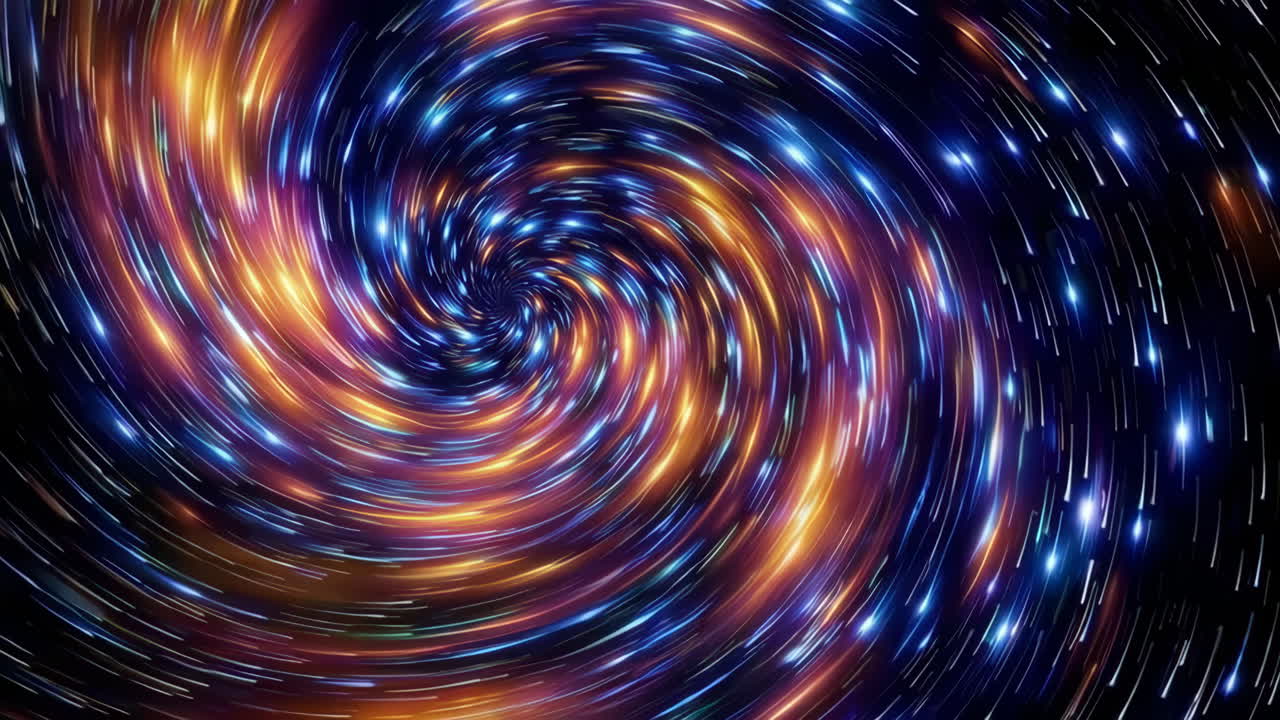 Abstract Cosmic Spiral
