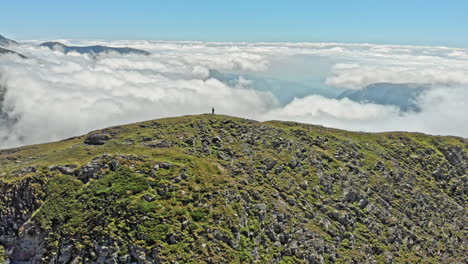 a beautiful mountain landscape, mountain peaks in the distance