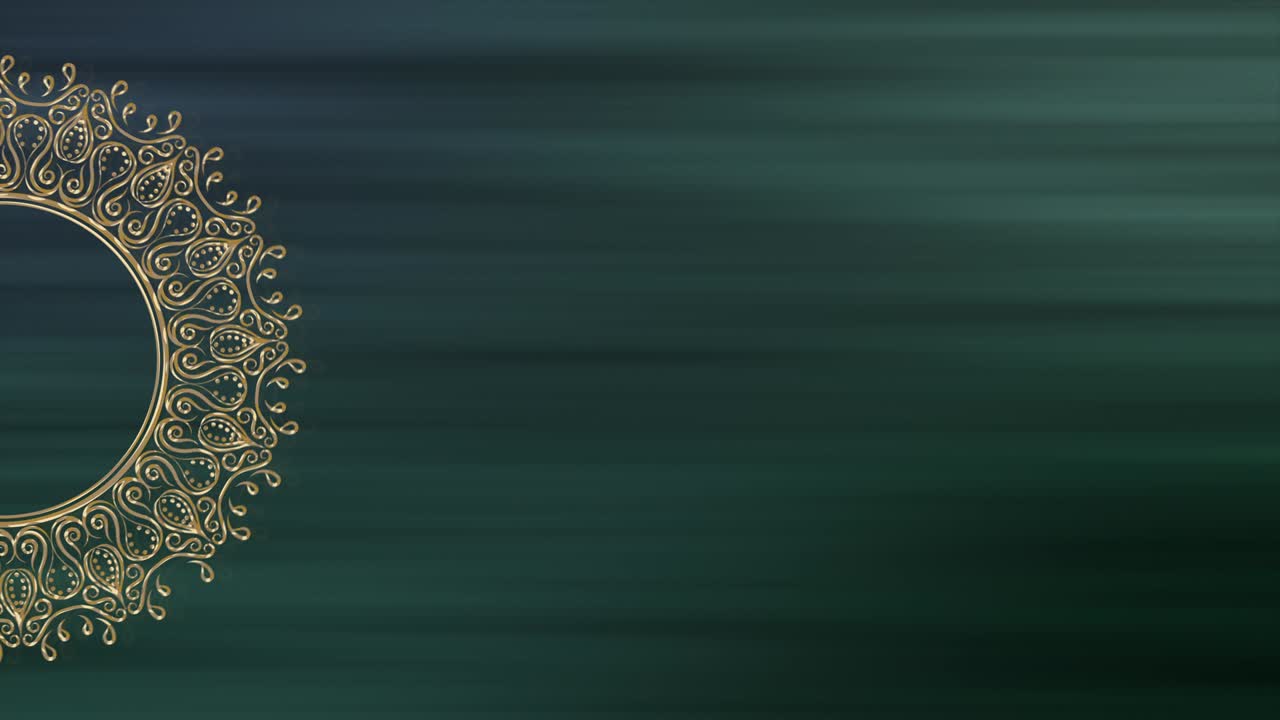 Fondo con patrón dorado de Ramadán (repetible)