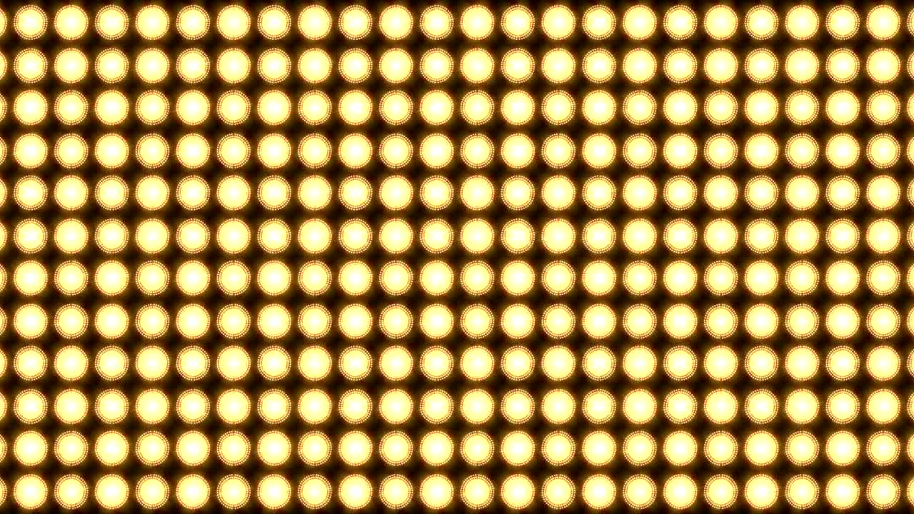 Pulsating Stage LED Floodlights Panel Lights Background Loop