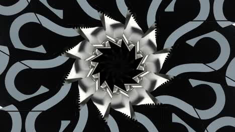 número abstracto espiral 11