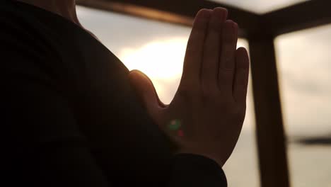 Close-Up-Of-Female-Hands-In-Namaste-Pose