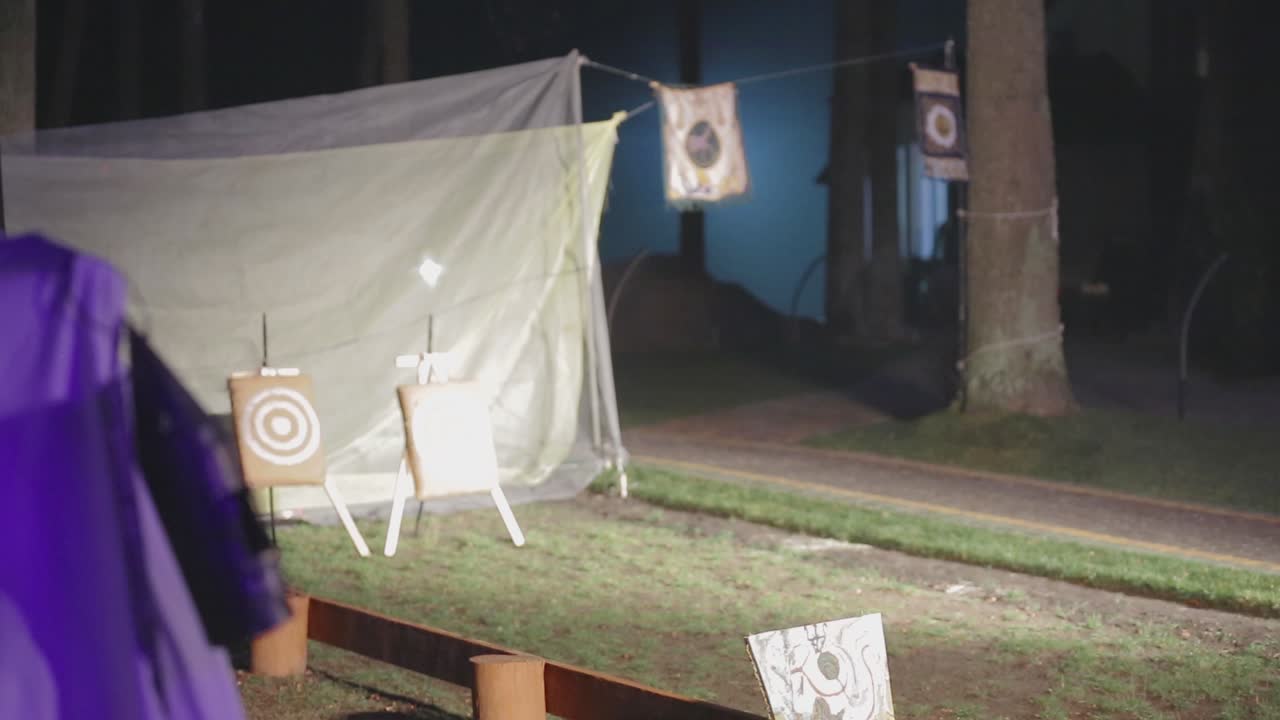 Historical Archery Target. Historical archery target, ready for use