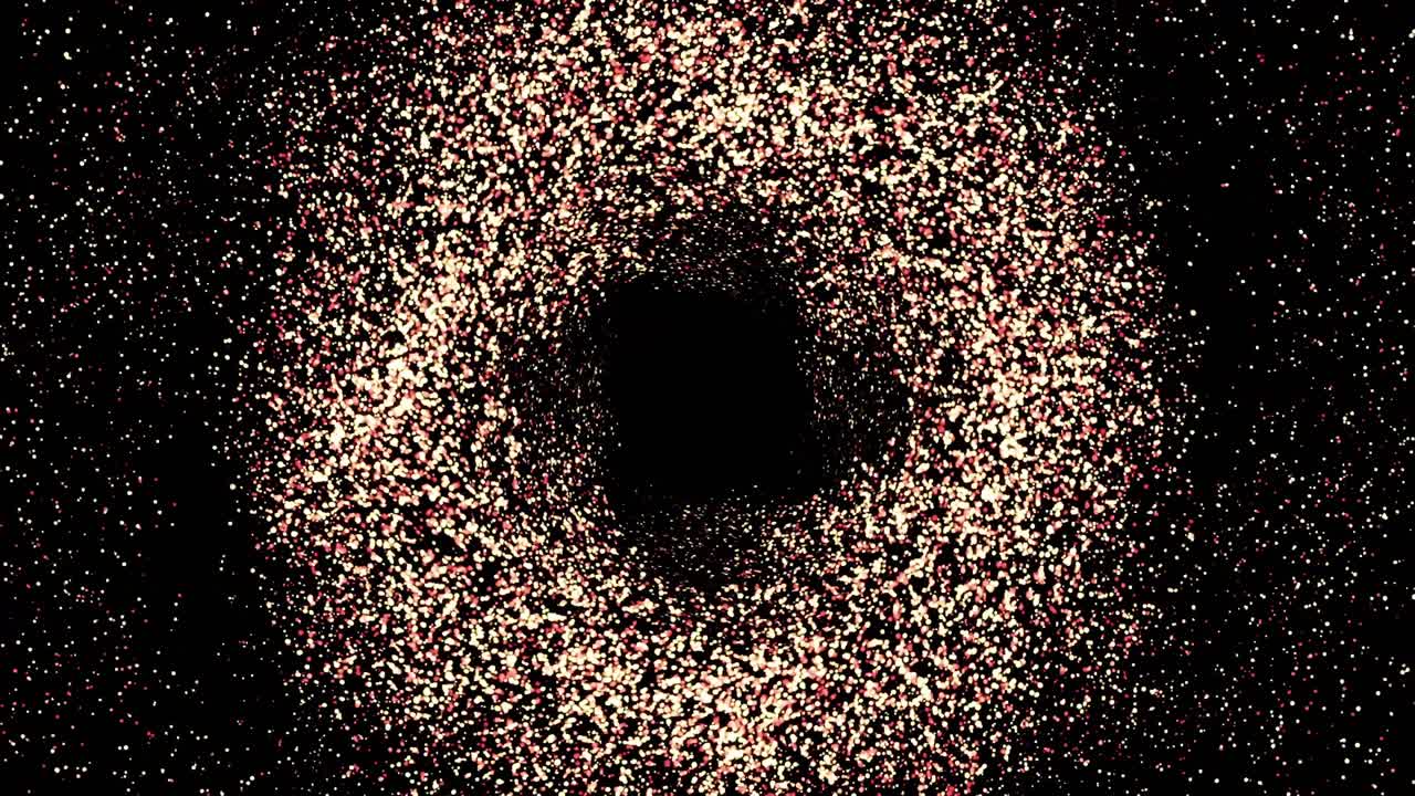 Abstract Colorful Vortex Background