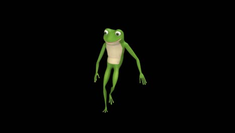 dancing frog looped
