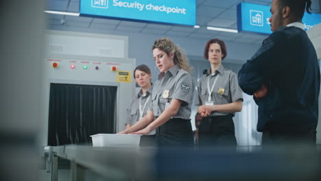 Airport Security Checkpoint Training