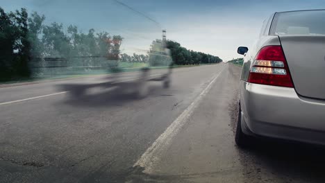 el coche está al margen 2