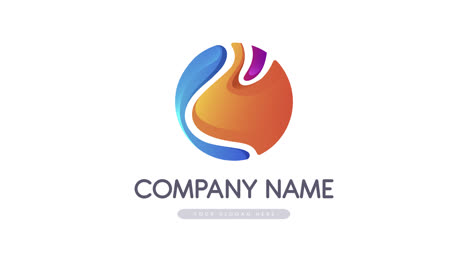 Diseño abstracto de logo colorido